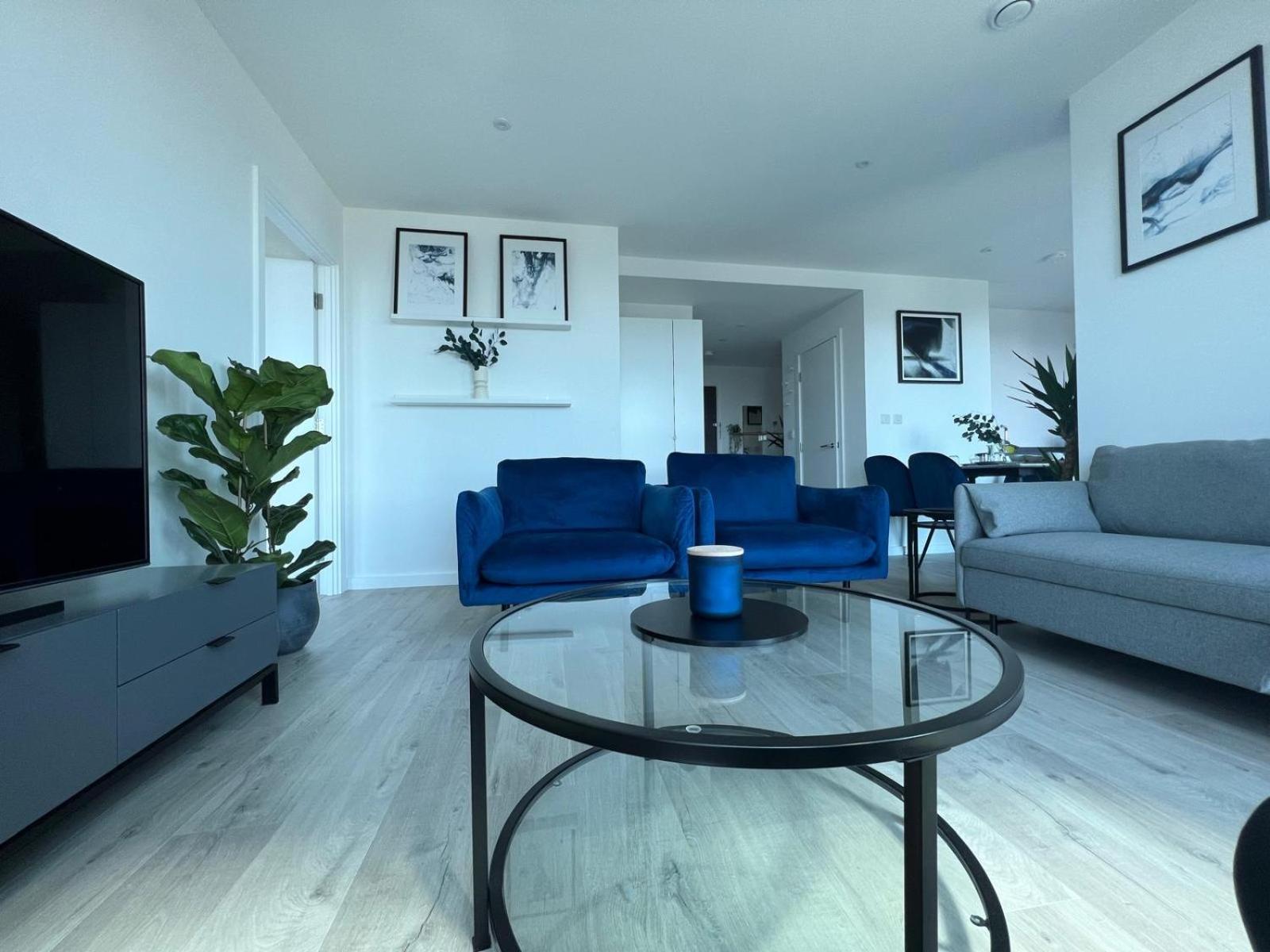 Ac Luxe Penthouse With Free Parking Apartment ลอนดอน ภายนอก รูปภาพ